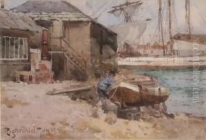 'poole, Dorset' Signed 7 X 10in 'poole, Dorset' Signed 7 X 10in