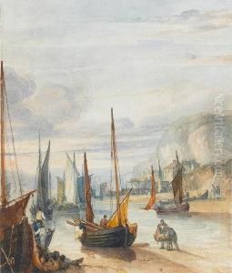 Fishing Boats On The Stade At Hastings