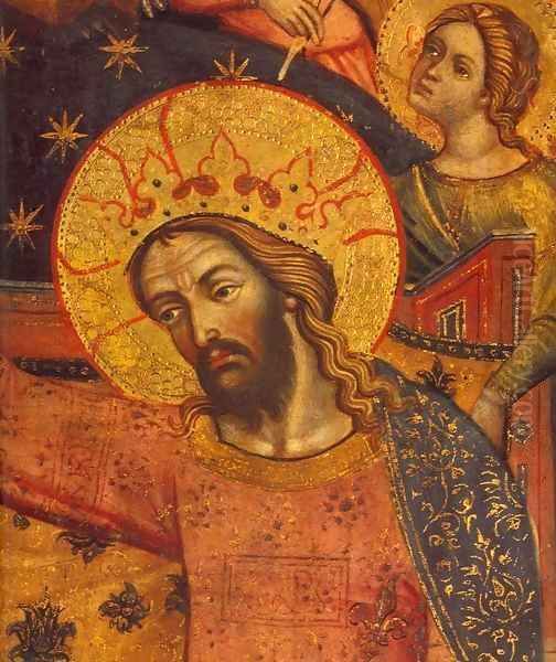 Coronation of the Virgin (detail) - view 1