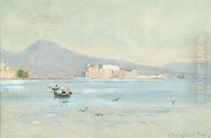 View Over The Bay Of Naples by Reginald T. Jones