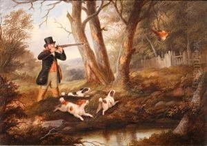 Pheasant Shooting by Samuel John Egbert Jones