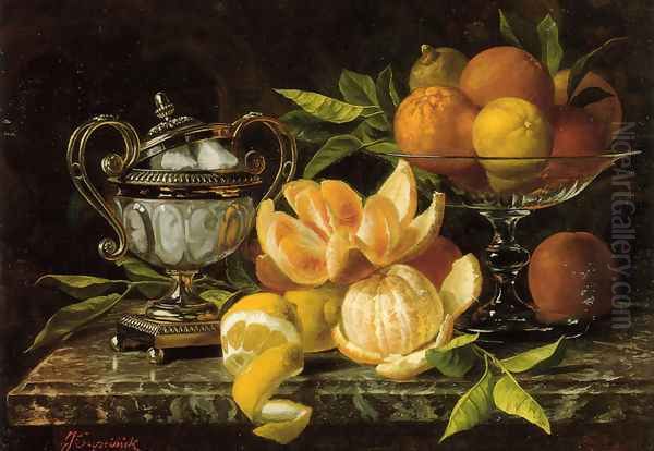 Nature Morte Aux Oranges Et Citrons (Still Life With Oranges And Lemons) - view 1