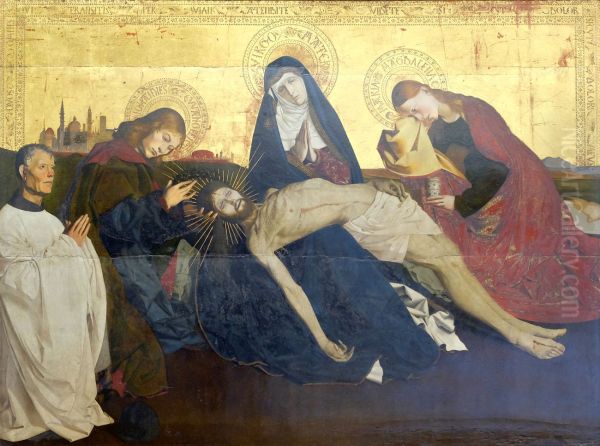Pieta de Villeneuve-les-Avignon c. 1460 - view 1