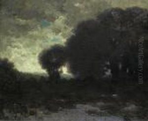 Twilight Landscape by Carl Henrik Jonnevold