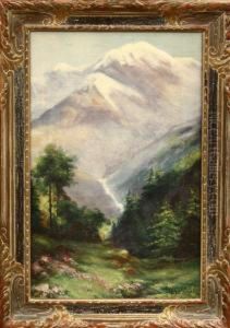 View Of A Mountain by Carl Henrik Jonnevold