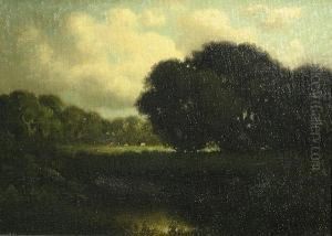A Forest Clearing by Carl Henrik Jonnevold