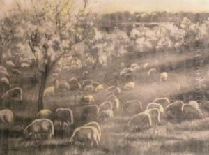 Springtime In Santa Clara Valley by Carl Henrik Jonnevold