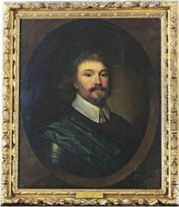 Portrait Of An Officer, Half-length, In Armour With A Green Sash