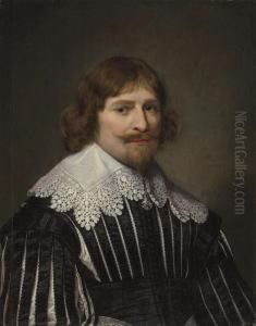 Portrait Of A Gentleman by Cornelius Janssens Van Ceulen