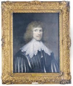 Portrait Of A Gentleman, Bust-length, Said To Be Lucius Carey, Second Viscount Falkland