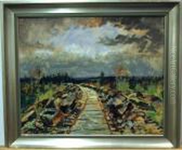 "vid Ett Stenbrott". - view 1