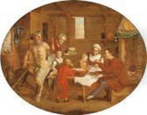 The Fable Of The Satyr And The Peasant Family