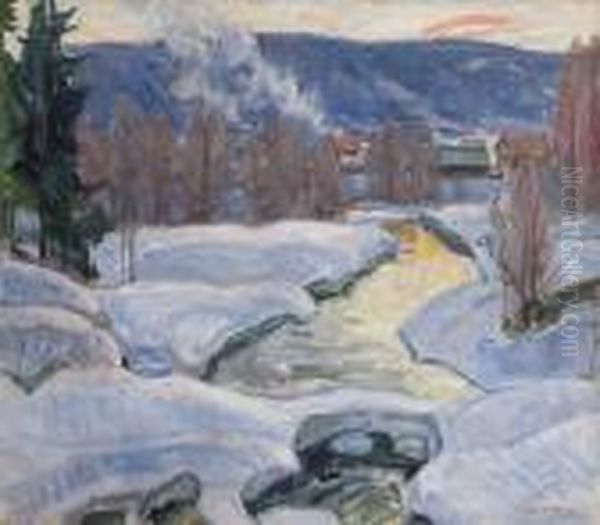 From The River Mesna 1923 - view 1