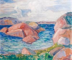 Skjaergardslandskap 1923 1923 by Lars Jorde