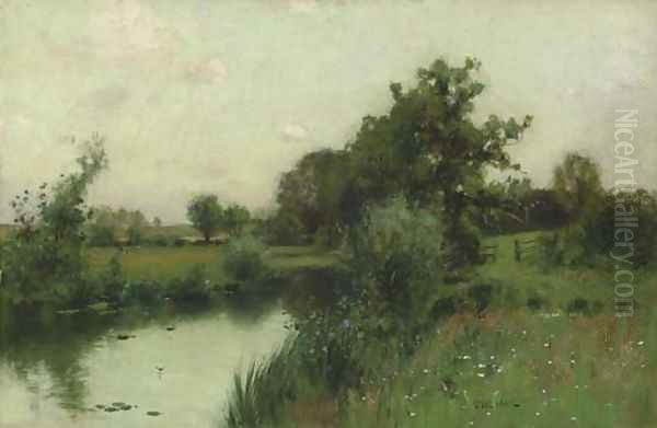 Spring River Landscape - view 1