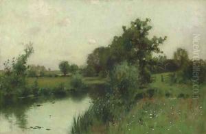 Spring River Landscape