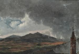 View Of Monticelli, Near Tivoli