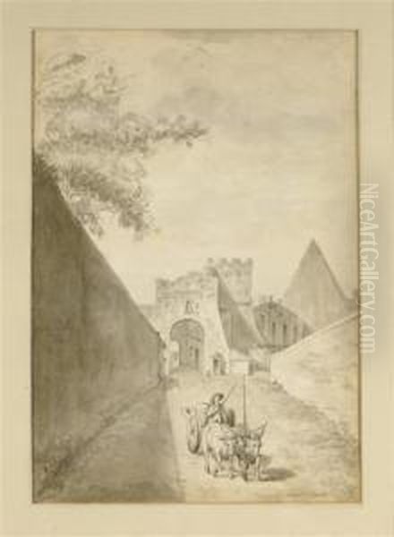 Landscape With Architectural Ruins - view 1