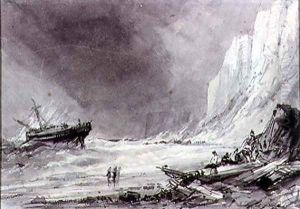 A Wreck off Speeton Cliffs, Yorkshire