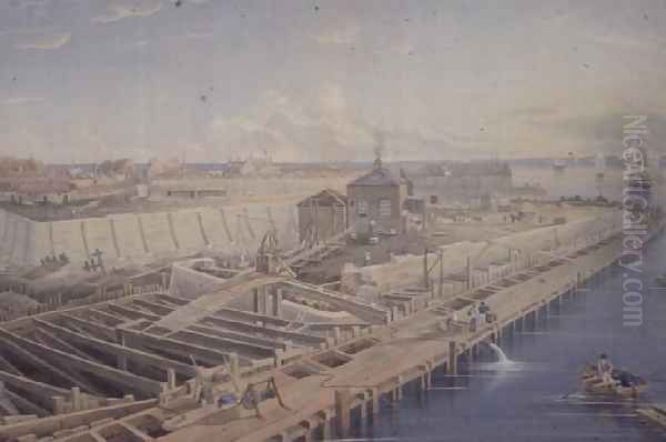 Construction of Docks - view 1