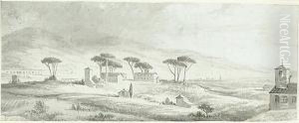 A View Of The Roman Campagna - view 1