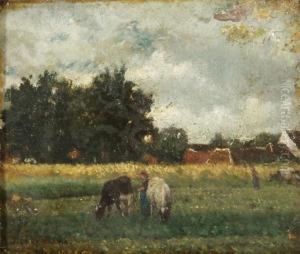 At The Field by Adrien Josef Heymans
