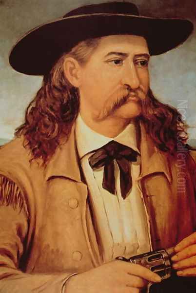 James Butler 'Wild Bill' Hickok (1837-76) 1874 - view 1