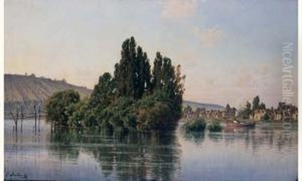 Bateau A Vapeur Sur Riviere - view 1