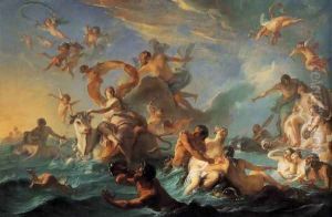 The Rape of Europa 1727 by Noel-Nicolas Coypel
