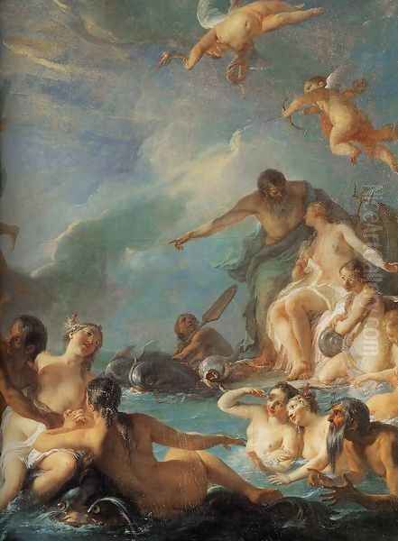 The Rape of Europa (detail) 1727 - view 1