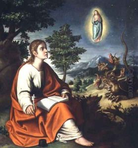 The Vision of St. John the Evangelist on Patmos by Juan Sanchez Cotan