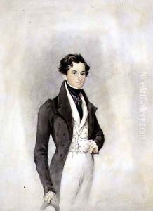 Portrait of an Elegant Gentleman, c.1825 by James Warren Childe