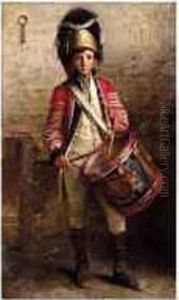 A Drummer Boy Of The Royal Scots Dragoons by George William Joy