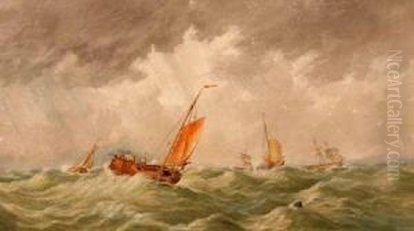Extensive Shipping In Rough Seas - view 1