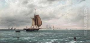 Shipping Off The Coast by William Joy