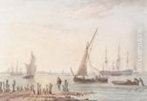 A View From Sheerness, Evening by William Joy