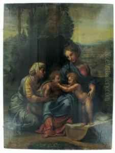 La Petite Sainte Famille by Jules Romain Joyant