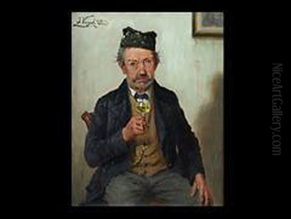Der Weintrinker - view 1