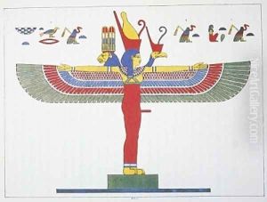 The goddess Neith by Jean Francois Champollion
