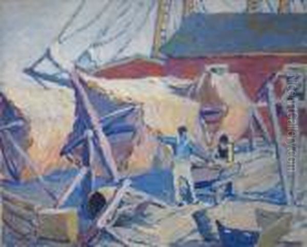 Drying Sails - view 1