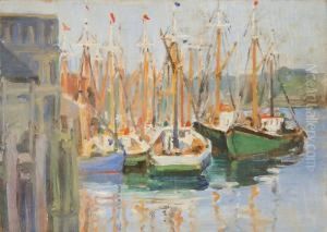 A Bit Of The Wharf And Two Other Works. by Alice Judson
