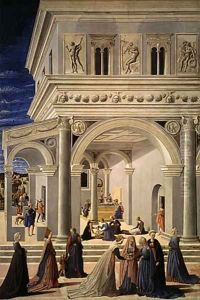 The Birth of the Virgin 1467 by Fra Carnevale