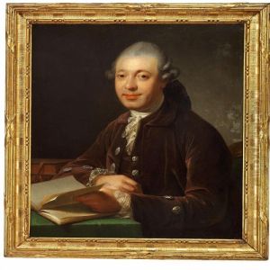 Portraits Of Bookkeeper Christophe Battier And His Wife Anna Elisabeth Battier