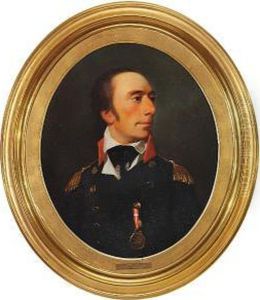 A Portrait Of Lorenz Lassen, Rear-admiral