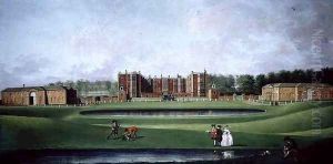 View of Temple Newsam House, c.1750 by James Chapman