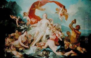 The Triumph of Amphitrite by Pierre-Jacques Cazes