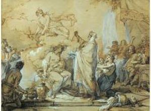 Le Sacrifice D'iphigenie by Simon Julien De Parme