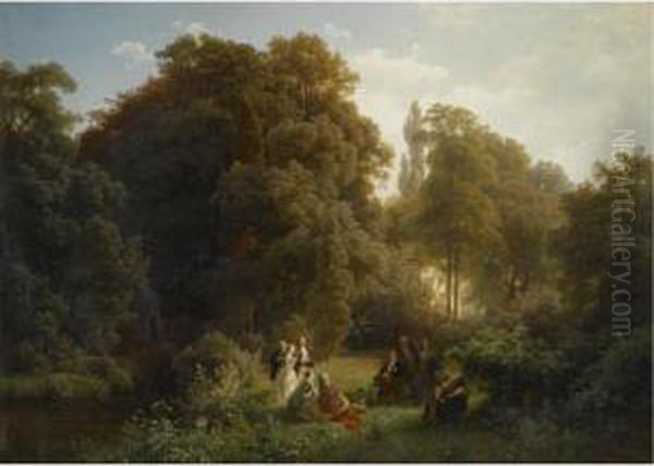 Picknick In Der Campagna (picnic In The Campagna) - view 1