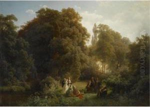 Picknick In Der Campagna (picnic In The Campagna) by Carl Jungheim