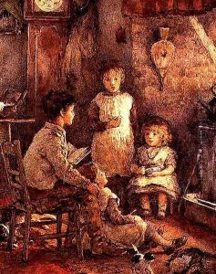 Children round the Fire Children round the Fire